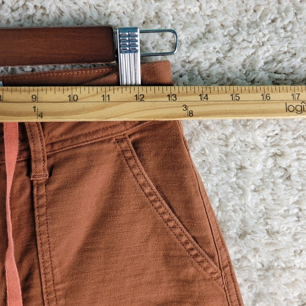 REI Co-op Wallace Lake Jogger Pants Womens 0 Rust Brown Excellent Hiking Outdoor - Picture 6 of 14